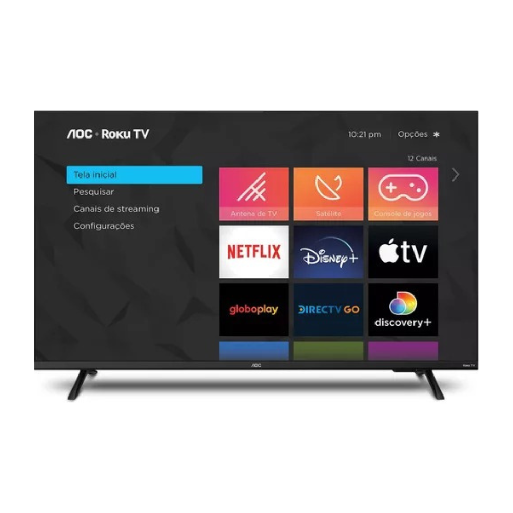 Smart Tv Led Hd 32 Polegadas Aoc Sistema Roku Tv Wi-fi HDMI Smart Tv Led Hd 32 Polegadas Aoc Sistema Roku Tv Wi-fi HDMI